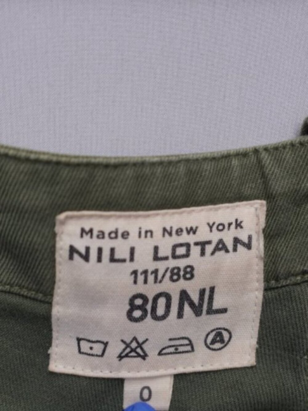 Nili Lotan Luna Linen Blend Drop Crotch Pants Size 0 - Picture 2 of 3